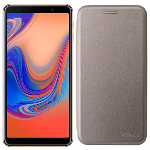 

Чехол книжка U-Like Best для Samsung Galaxy A7 2018 (A750) Grey (24718)