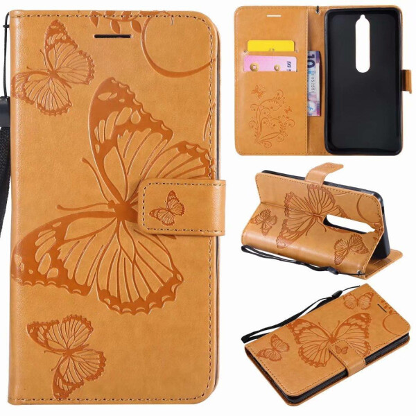 

Чехол Butterfly для смартфона Nokia 6 ЖЕЛТЫЙ