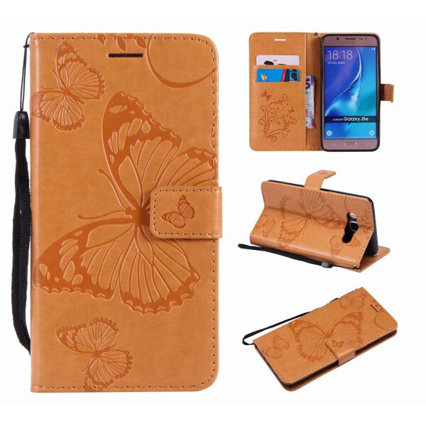 

Чехол Butterfly для смартфона Samsung Galaxy J5 ЖЕЛТЫЙ