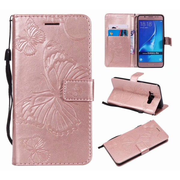 

Чехол Butterfly для смартфона Samsung Galaxy J5 РОЗОВЫЙ