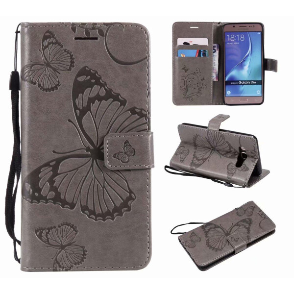 

Чехол Butterfly для смартфона Samsung Galaxy J5 СЕРЫЙ