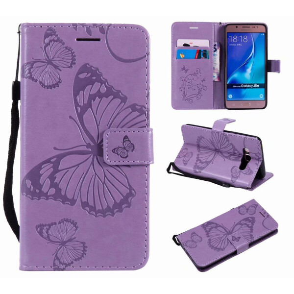 

Чехол Butterfly для смартфона Samsung Galaxy J5 ФИОЛЕТОВЫЙ