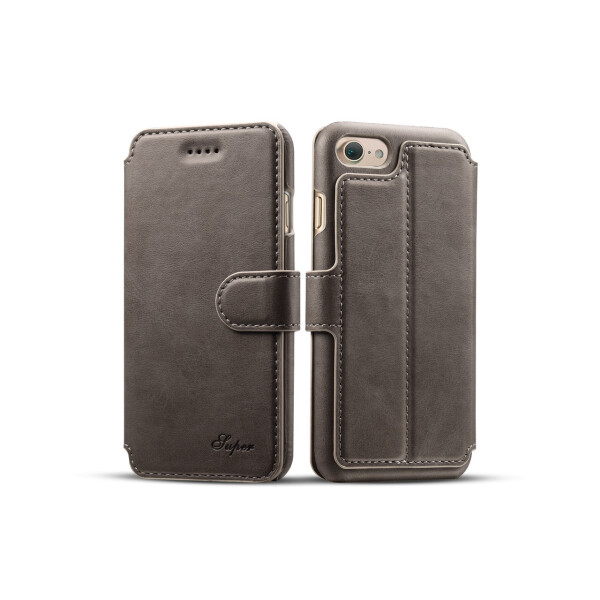 

Чехол-книжка для смартфона iPhone 7 Plus GRAY