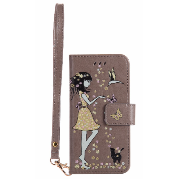 

Чехол-книжка для смартфона Samsung Galaxy S5 Brown