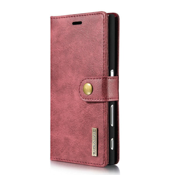 

Чехол-книжка 2 в 1 DG.MING для смартфона Sony XZ RED
