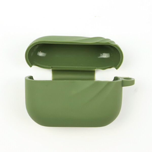 

Чехол силиконовый U-Like для Airpods Pro Wave Army Green (28386)