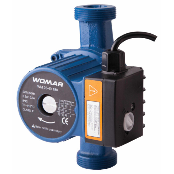

Насос циркуляционный WOMAR 25/40/180