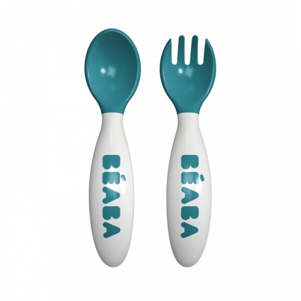 

Набор ложка и вилка Beaba blue, арт. 913398