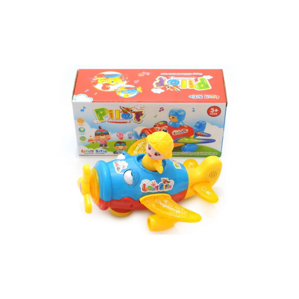 

Музыкальный самолетик Kronos Toys 6135-1 (30813)