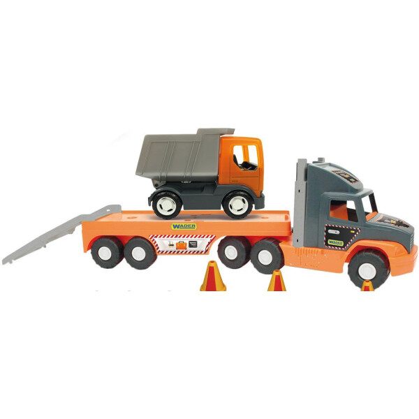 

Super Tech Truck с мусоровозом Wader 36730 (tsi_44437)