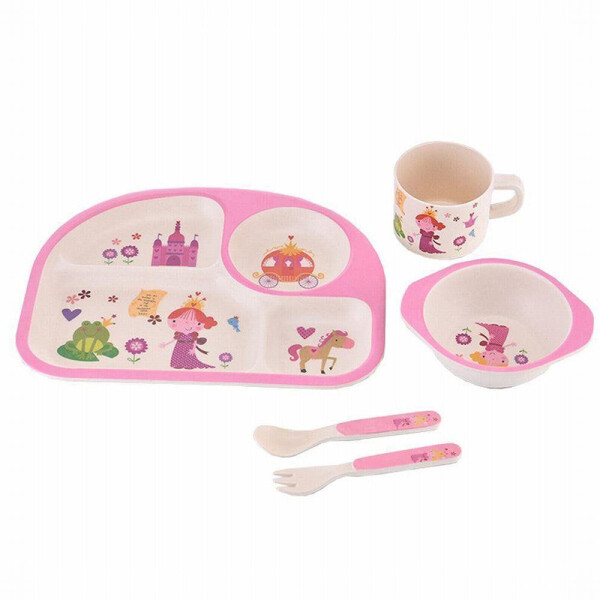 

Набор детской посуды из бамбукового волокна Bamboo Fibre kids set Big (nt5124)