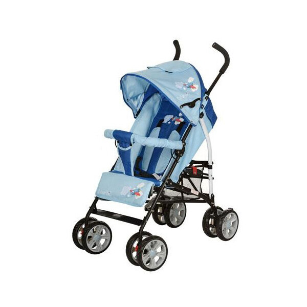 

Коляска детская Bambi M 2104-1B прогулочная Голубая (int_M 2104-1B)