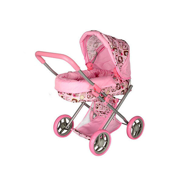 

Коляска для куклы Kronos Toys 9369/82100 Розовая (int_9369)