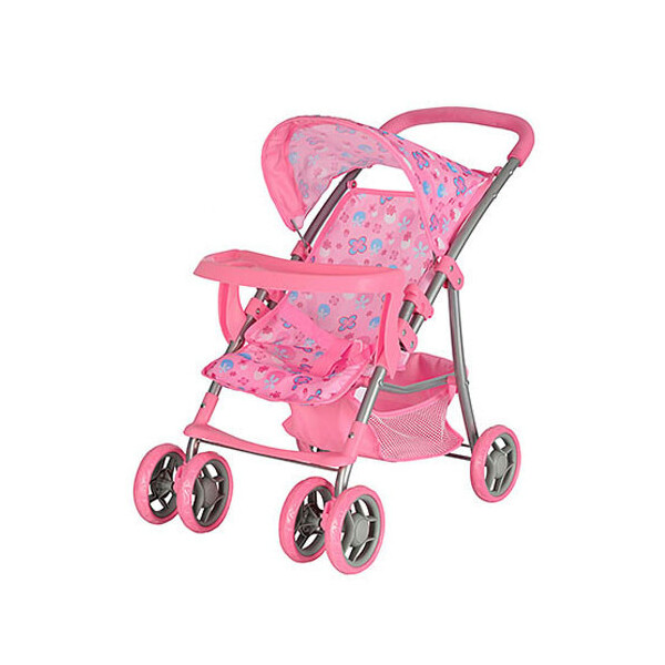 

Коляска для куклы Kronos Toys 9304 BWT/ 025-2 Розовая (int_9304 BWT/ 025-2)