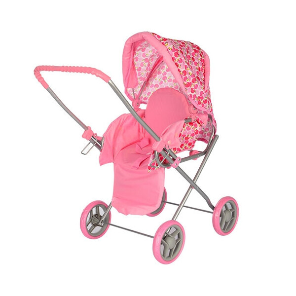 

Коляска для куклы Kronos Toys 9391 65 x 63 x 35 см Розовая (int_9391)