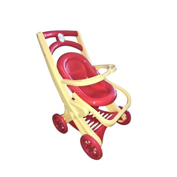 

Коляска для кукол Doloni Toys прогулка Беж-малиновый (bc-fl-1153)