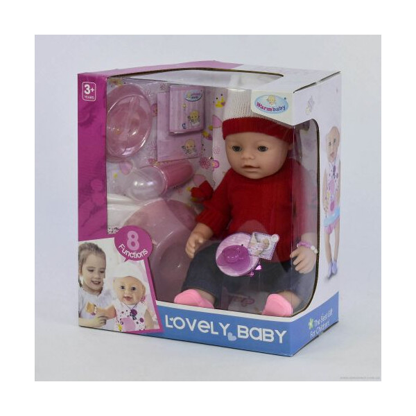 

Функциональный пупс Warmbaby Lovely Baby (TOY-58474)