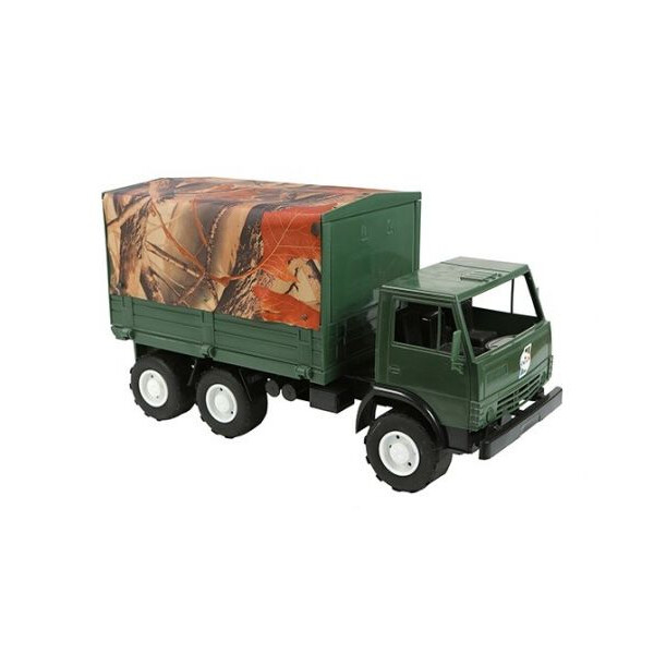 

Автомобиль Орион КамАЗ Х2 Тент военный Зеленый (TOY-11375)