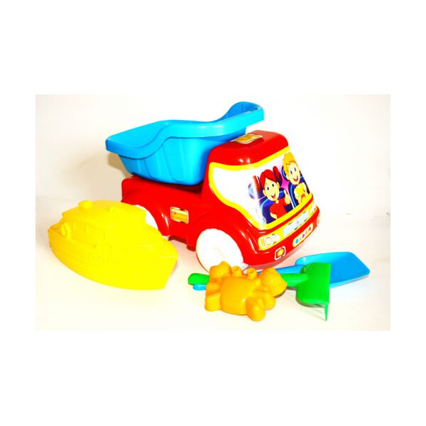 

Машинка Бамсик Самосвал №4 Разноцветный (TOY-39747)