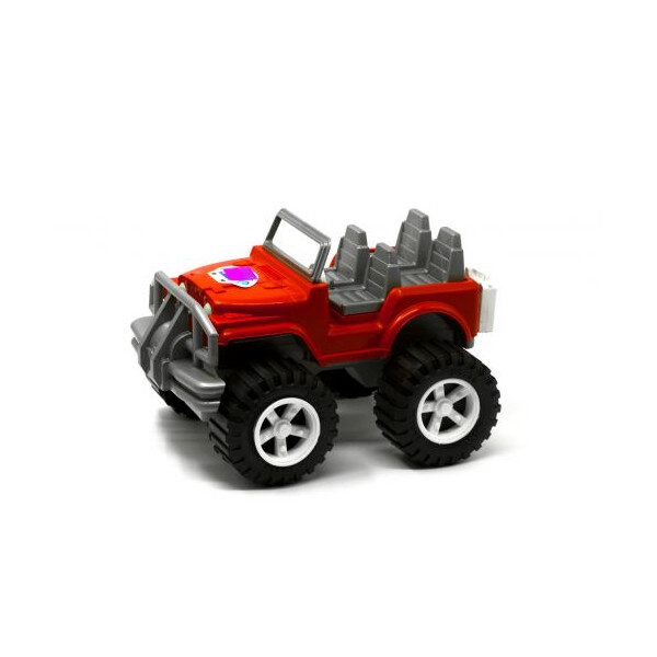 

Внедорожник пластиковый Бамсик Красный (TOY-103917)