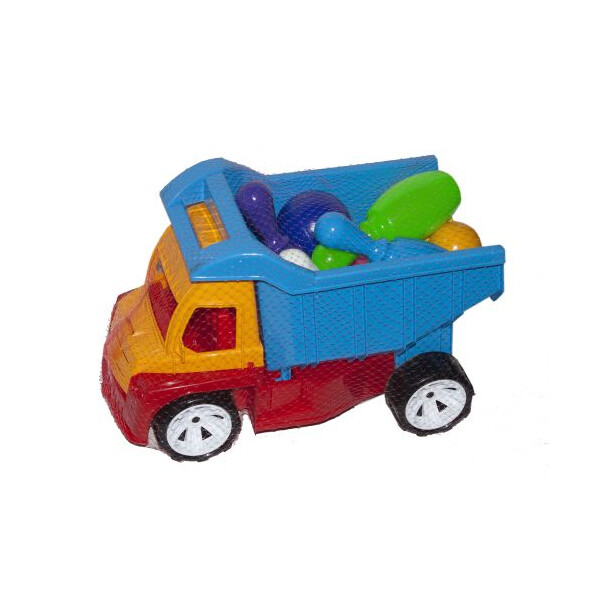 

Грузовик Алексбамс кегли малыши Синий (TOY-46849)