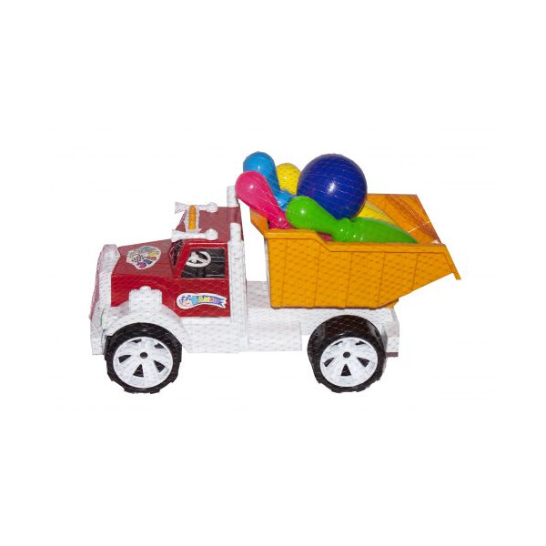 

Грузовик Бамсик с кеглями Разноцветный (TOY-11371)