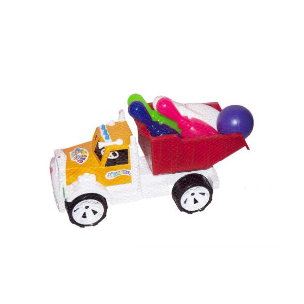 

Грузовик Бамсик с кеглями Разноцветный (TOY-46883)
