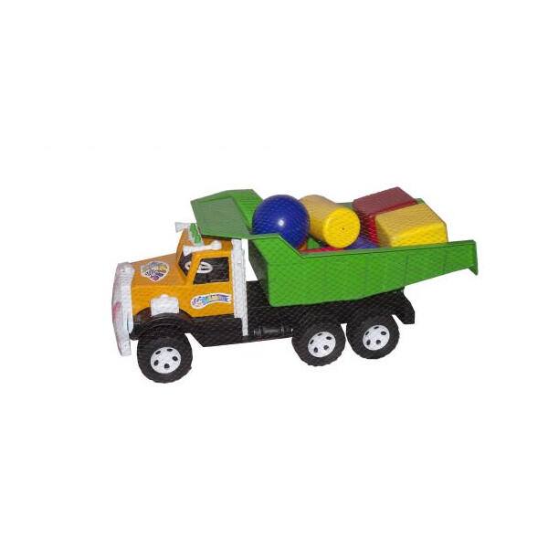 

Машинка Бамсик Фарго-строитель Разноцветный (TOY-46842)