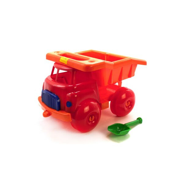 

Машина Макрудер с лопаткой Красно-оранжевая (TOY-106475)