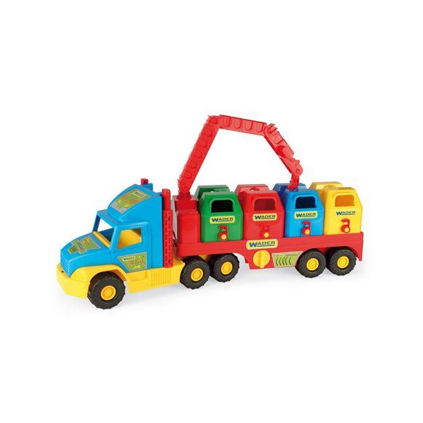 

Машина Wader Super Truck мусоровоз (TOY-18196)
