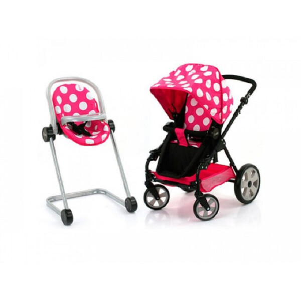 

Детская коляска для кукол Icoo 6 в 1 Розовый (D-88844)