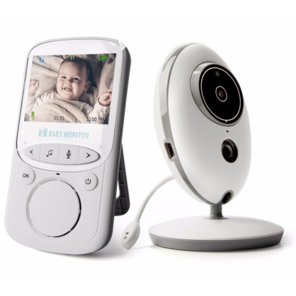 

Видеоняня Baby Monitor VB605 с датчиком температуры Белый (icjetvb605wh)