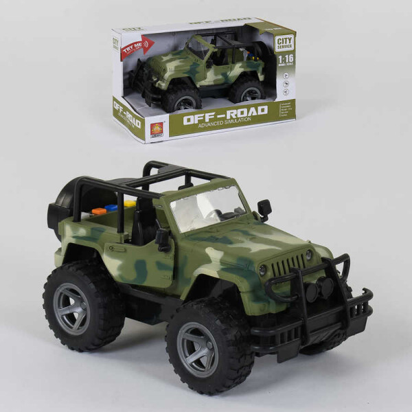 

Джип инерционный Small Toys WY 391 A/ WY 391 B свет звук (2-77579)
