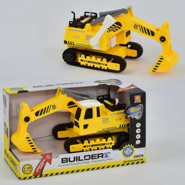 

Экскаватор Small Toys WY 380 А свет звук (2-68179)