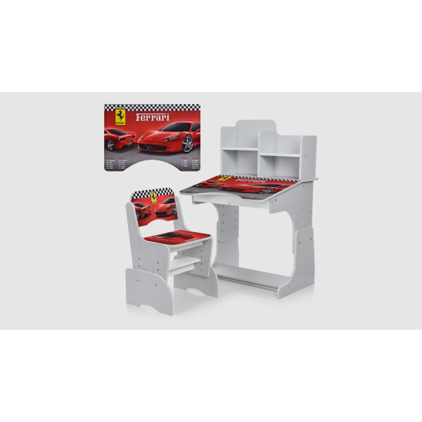 

Парта со стульчиком W2071-63-5 Ferrari Белый (KI00917)