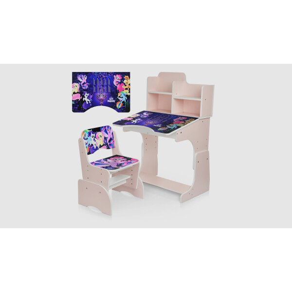 

Парта со стульчиком W2071-65-2 Little Pony Фиолетовый (KI00926)