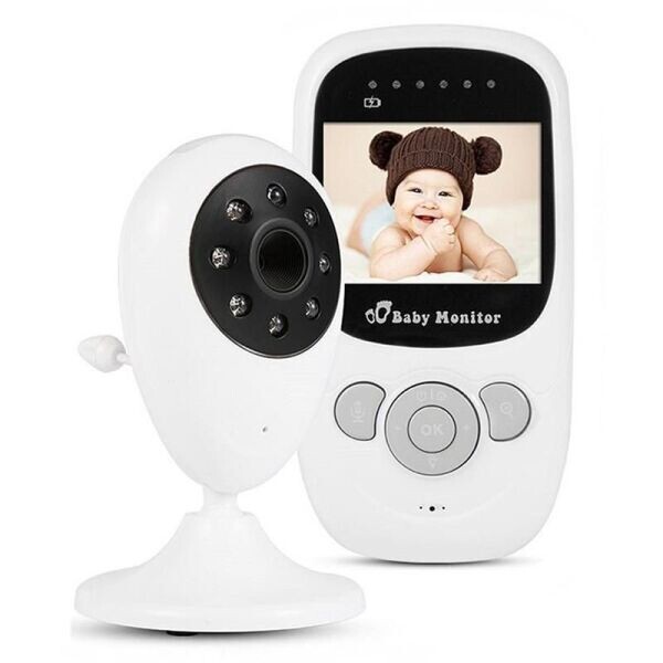 

Беспроводная видеоняня с датчиком температуры Baby monitor SP880 Белый (100169)