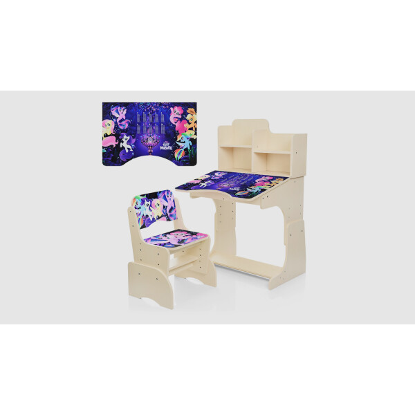 

Парта со стульчиком W2071-56-7 Little Pony Фиолетовый (KI00931)