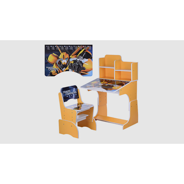 

Парта со стульчиком W2071-42-2 Трансформеры Оранжевый (KI00942)