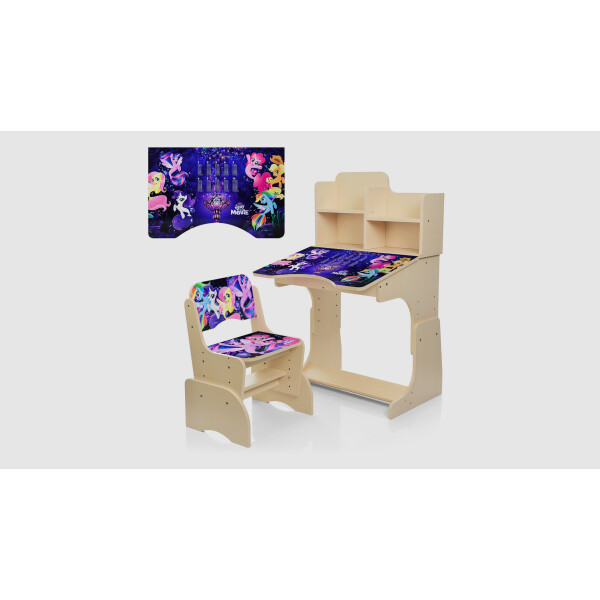 

Парта со стульчиком W2071-65-1 дерево Little Pony (KI00992)