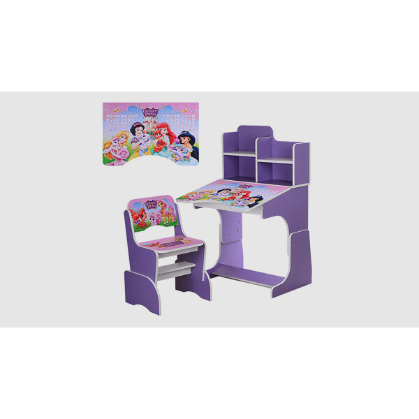 

Парта со стульчиком W2071-8-6 Palace Pets Фиолетово-розовый (KI01004)