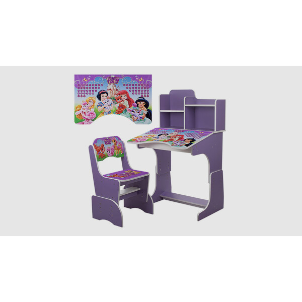 

Парта со стульчиком W2071-8-2 Palace Pets Фиолетовый (KI01005)