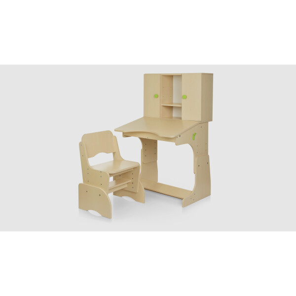 

Парта со стульчиком и шкафом W903-10-1 Венге светлый (KI01007)