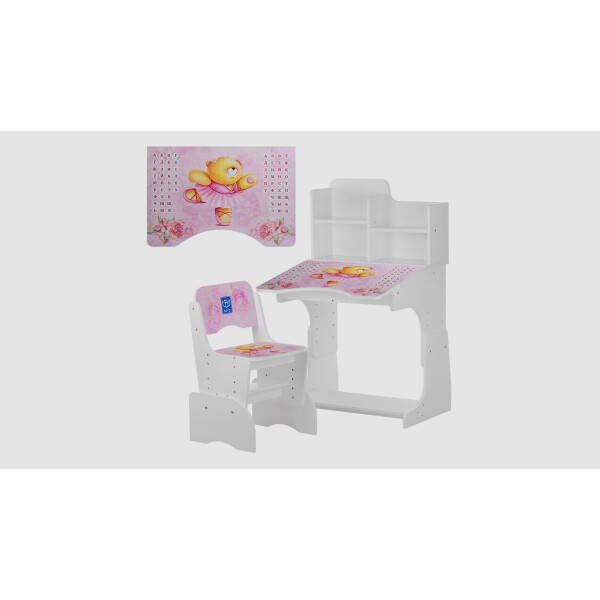 

Детская парта со стульчиком BAMBI B 2071-55-1 Мишка (KI01196)
