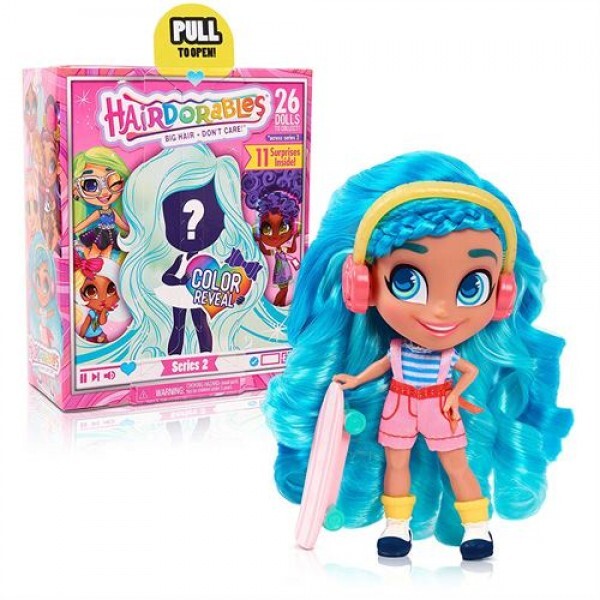 

Кукла Сюрприз Hairdorables от Just Play 2 Серия С Аксессуарами Оригинал (142)