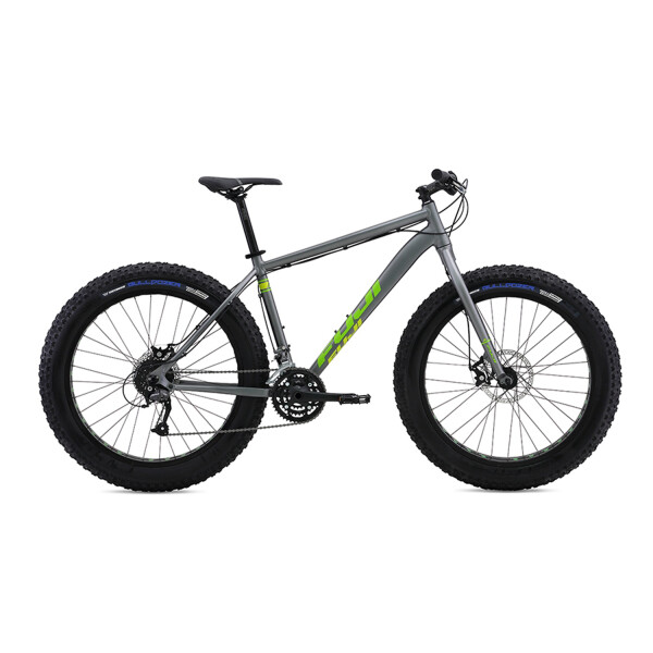 

Велосипед горный фэтбайк Fuji Wendigo1.3 26, рама – 17, Satin Gray/ Green (1164209917)