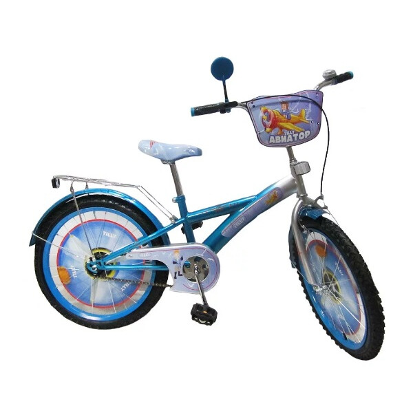 

Велосипед детский Baby Tilly Авиатор - 20, синий (T-22024)