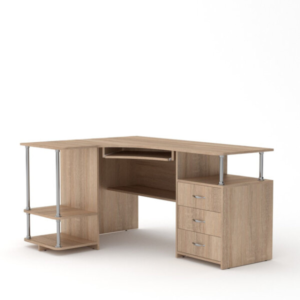 

Стол компьютерный СУ-4 Компанит Дуб сонома