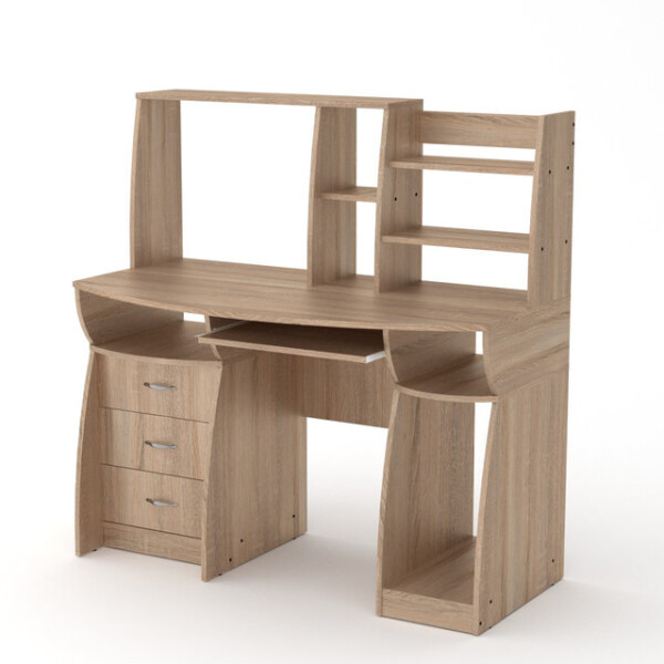 

Стол компьютерный комфорт-3 Компанит Дуб сонома