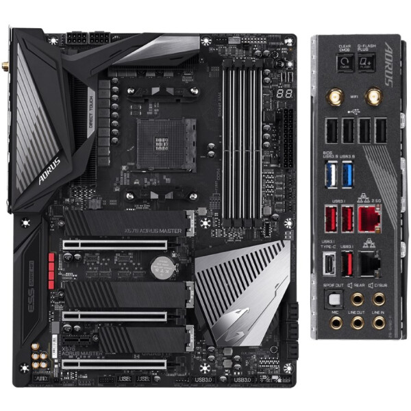 

Материнская плата Gigabyte X570 Aorus Master ATX